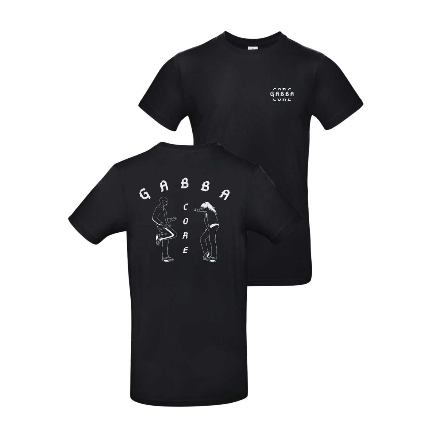 Tee-shirt Gabbacore noir