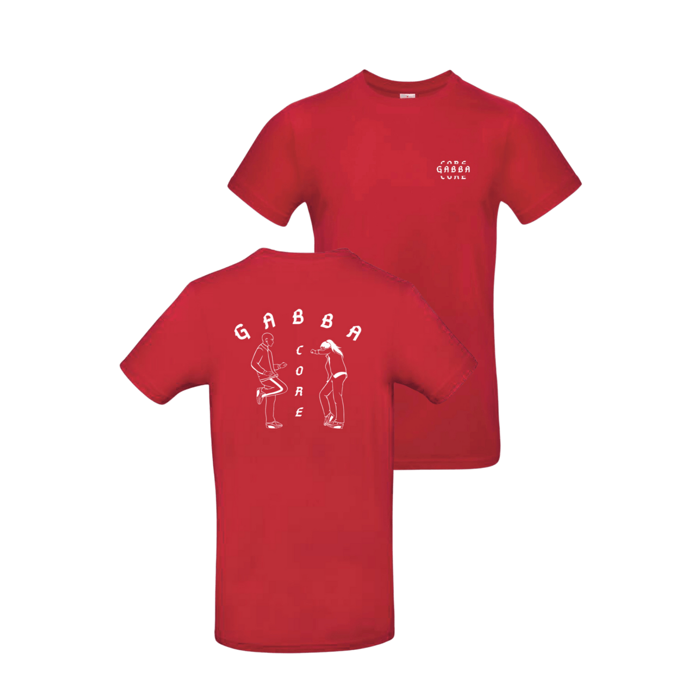 Tee-shirt Gabbacore rouge