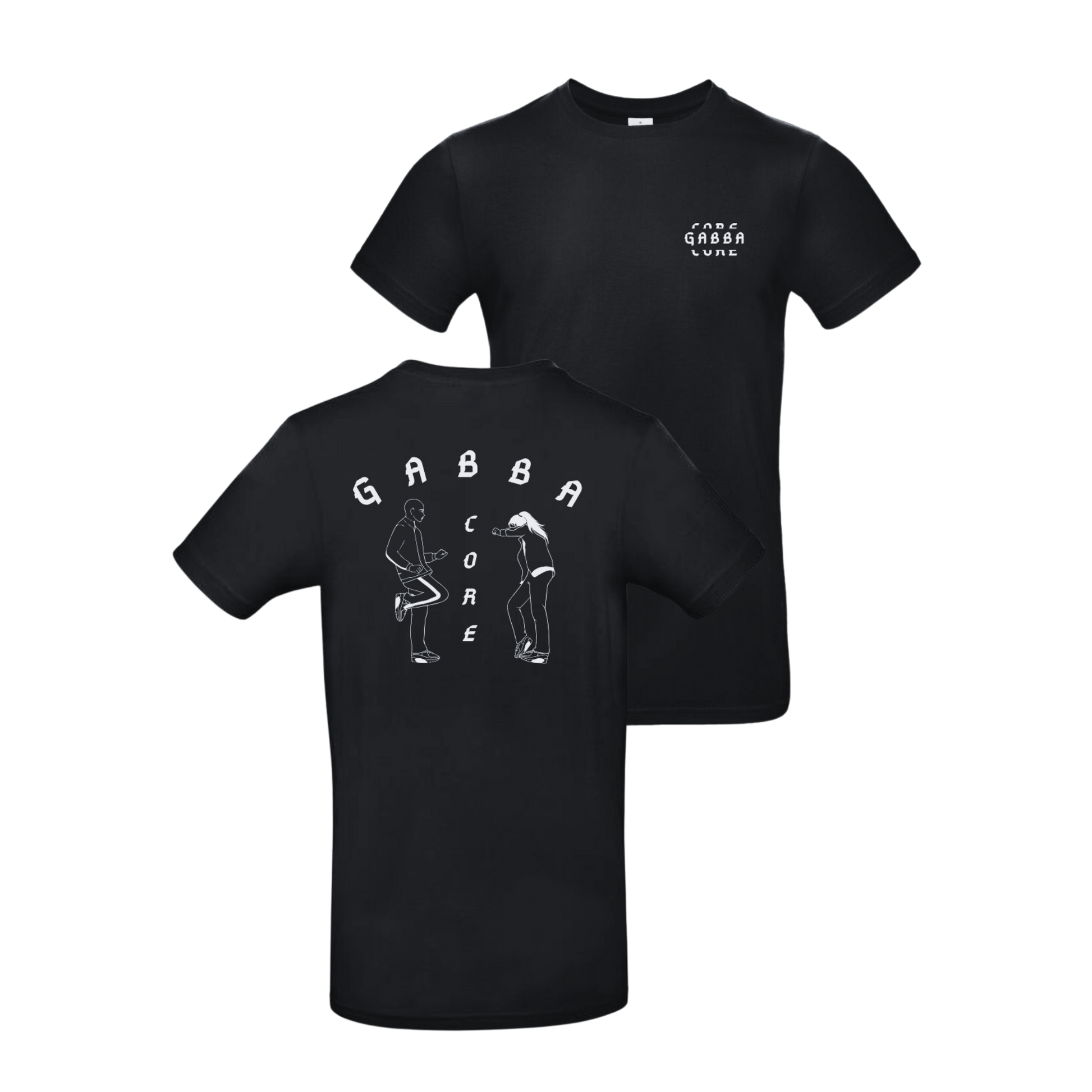 Tee-shirt Gabbacore noir