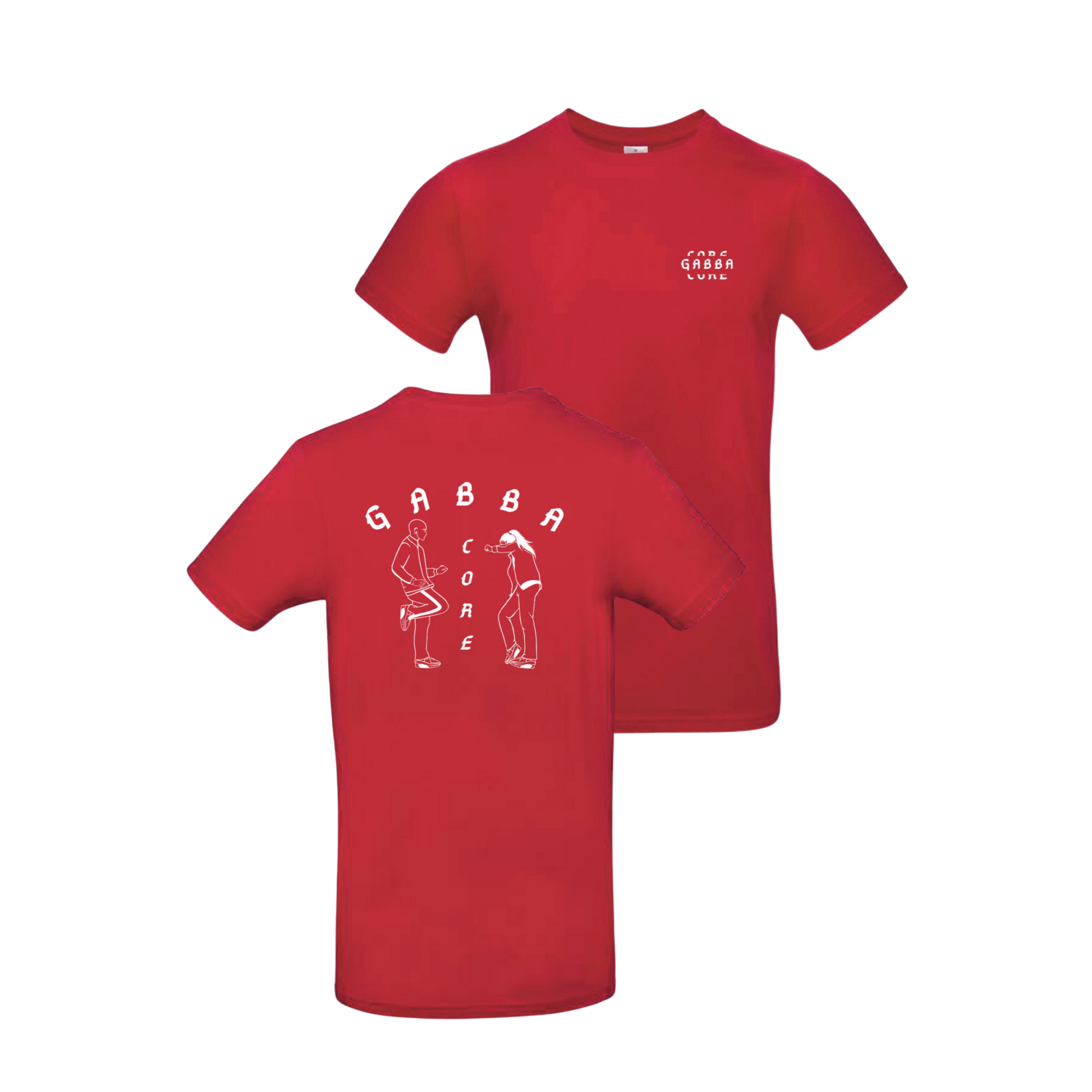 Tee-shirt Gabbacore rouge